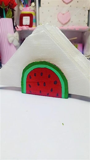 DiY tissue paper holder @usHalimaartcraft