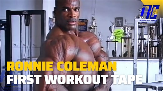 Ronnie Coleman First Workout Tape Remastered In 1080 HD