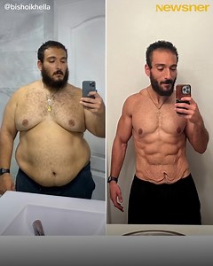 Overweight man's incredible transformation shown in photos taken every day for 2 years 👏 | Sharing is Caring