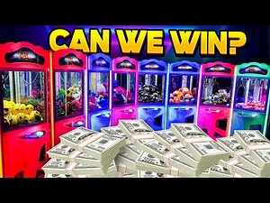 Can We Win From ALL of The Claw Machines?