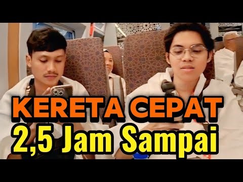 MADINAH - MEKKAH CUMA 2,5 JAM! 😱