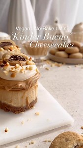 25K views · 14K reactions | ‘KINDER BUENO’ CHEESECAKES COMMENT...