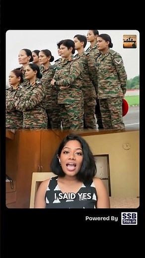 Feminism in SSB 🤔😮 #indianarmy #womenempowerment #ssbinterview #ssbstay