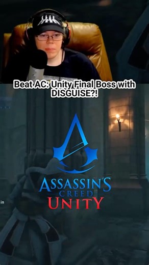 Beat the Assassin's Creed Unity FINAL BOSS with DISGUISE?! #shorts #gaming #assassinscreed