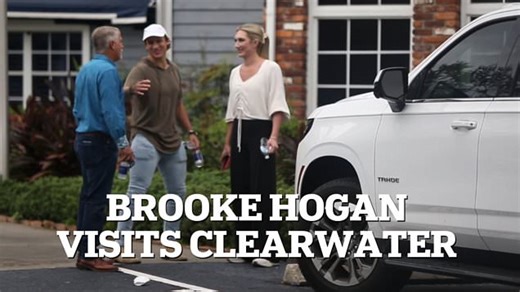 Brooke Hogan visits funeral home as Hulk's body still awaits cremation
