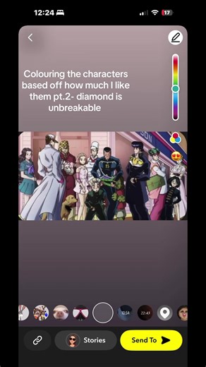 Ranking JoJo's Bizarre Adventure Characters by Color