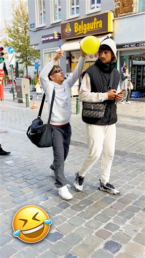 Popping Balloons On Strangers! 🎈🤣 #balloons #prank #prankvideo #funny #funnyreels #viralvideo #fb #instareels #reelsfb #viralpost #trendingreels #trendingnow | Who Cares?