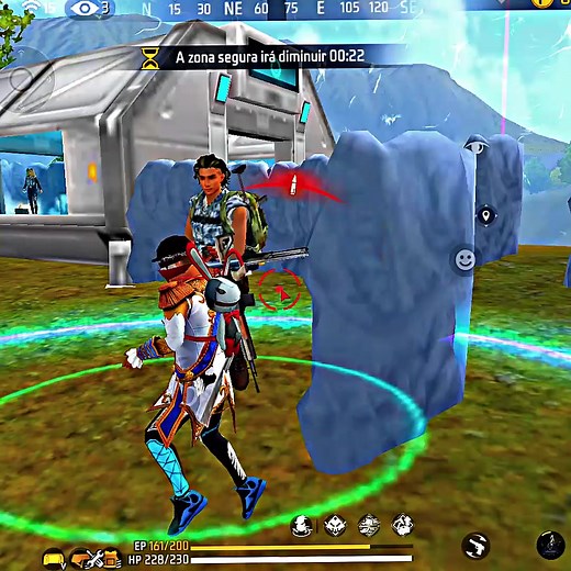 Fingindo ser o Bak no Free Fire