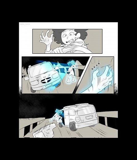 Amphibia comic || car chase || part 2