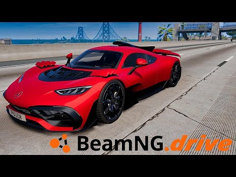 FREE Mercedes AMG One Mod For BeamNG Drive
