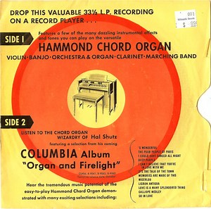 Hal Shutz - The Hammond Chord Organ