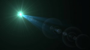 Download Lens flare, Optical lens flare effect, overlay light effect, Glowing Light on black.4K for free