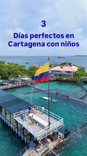 Si vienes a Cartagena con niños y no sabes qué planes hacer, este itinerario familiar de 3 días puede ser una excelente opción 👨‍👩‍👧‍👦🌴 ✨ Día 1 Tour de mapaches snorkeling y tiempo de playa en Playa Blanca ✨ Día 2 Pasadía en Palmarito Beach (plan básico) Atardecer por la bahía ✨ Día 3 Cocoliso (pasadía tradicional) traslado al Oceanario Con este plan: ✔️ Visitan 2 de los mejores beach clubs familiares ✔️ Los niños hacen snorkeling y alimentan mapaches ✔️ Disfrutan el Oceanario ✔️ Viven un a