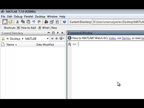 MATLAB - 14 - Notre premier script