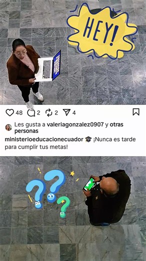 🎓 ¡Nunca es tarde para obtener tu título! La Educación a Distancia Virtual es la oportunidad perfecta para completar tus estudios: 📌 En Ecuador: si tienes 18 años o más, acude al Distrito Educativo más cercano para matricularte. 🌍 En el exterior: si resides en EE. UU. 🇺🇸, España 🇪🇸, Italia 🇮🇹, Reino Unido 🇬🇧, Bélgica 🇧🇪, Hungría 🇭🇺 o Chile 🇨🇱, inscríbete directamente aquí: 👉 adistancia.educacion.gob.ec 🤟 Además, la oferta es inclusiva y está disponible para jóvenes, adultos y 