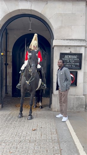 8.1K views · 179 reactions | He walked straight into the restricted area . The guard didn’t hesitate — ‘Get out of the box!’ | Around London | Facebook