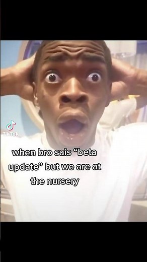 Shocked black guy tiktok meme