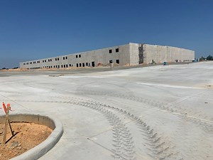 Progress update on new FedEx shipping facility