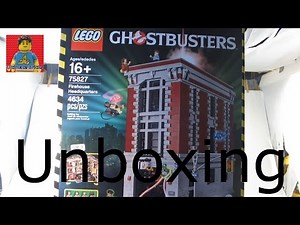 Lego Ghostbusters Firehouse HQ Unboxing set 75827