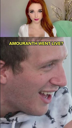 Amouranth went live...