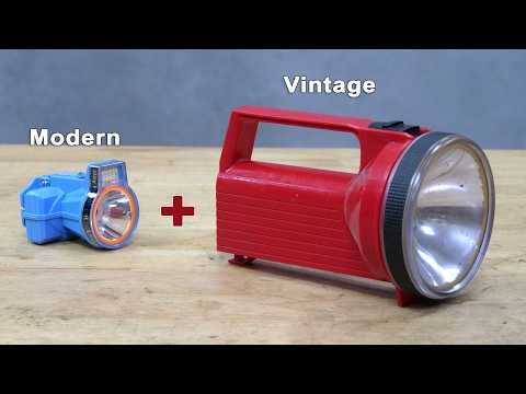 I Put a USB C Brain in a Vintage Flashlight (Easy Upgrade)