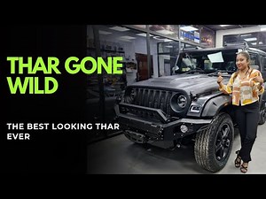 Mahindra Thar 3 Door Modification | Thar Modification | THAR GONE WILD | Thar | CARSTYLEIN NOIDA
