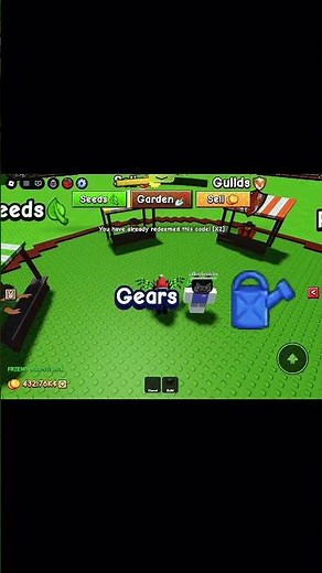 How to redeem the first code in GAG 2 (in 2026)