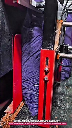 Automatic Vacuum Heat Sealing Machine Production Capacity 800 kg/h Industrial System