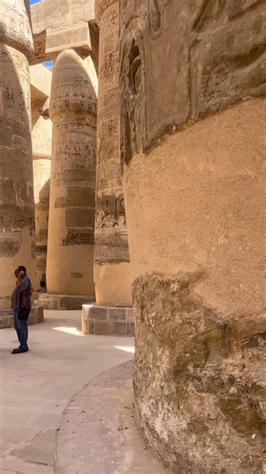 14K views · 7.6K reactions | Karnak Temple ✨ The largest temple complex ever built — where every column, carving, and wall tells the story of ancient power and devotion. Karnak isn’t just a temple; it’s a living monument to Egypt’s timeless greatness. Follow us for more about Egypt  : travel_hayley #karnaktemple #luxor #ancientegypt #templeofkarnak #egypt #egypte #egipto #egito #egypttravel #history #egyptology | SkyScape Hot Air Balloon Luxor | Facebook