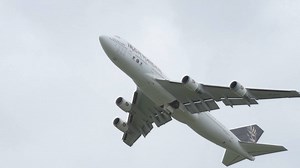 12K views · 418 reactions | Ed Force One departing from YVR. Thanks for the photogenic aircraft Iron Maiden! | Vancouver International Airport | Facebook