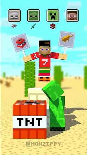 Minecraft Challenge: Steve Got Tricked Into Choosing Poop! 💩