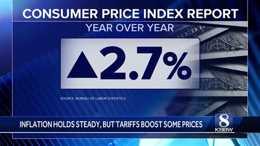Inflation holds steady in July as core inflation rises