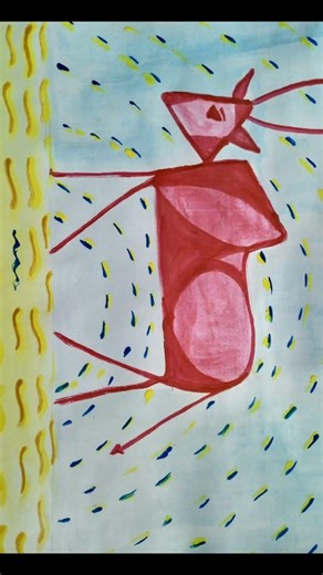 Bull painting # painting # sketching # art #drawing # peace # wisdom # love # creativity