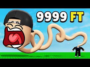 EVERY SECOND My Neck GROWS in Roblox