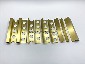 [Hot Item] Flooring Decorative Aluminum Tile Edge Trim for Ceramic Curved Corner