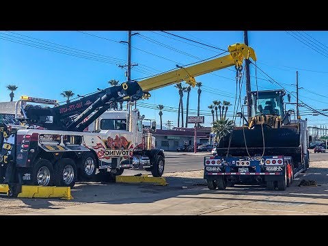 Flipping An Axle On A Heavy Haul Trailer