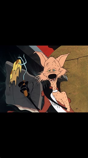 Looney Vault on Instagram: "🍗🍗🍗 💥 The way he's drawn after the "exploding chicken" scene is unhinged. Title: Easy Peckin's"