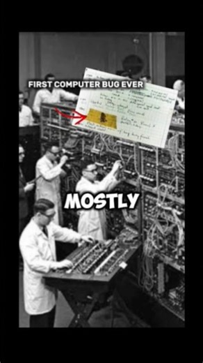 Where does the term "bugs" come from? #computer