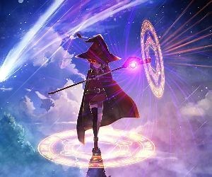 Sky Megumin Konosuba Live Wallpaper