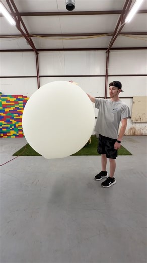 Getting inside a weather balloon! #shorts