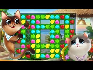 Meow Match: Cats Matching 3 Puzzle & Ball Blast | Gameplay