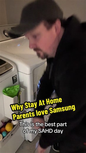 And that kids is why we will always buy a @Samsung washing machine. #sahmlife #sahmsoftiktok #sahd #stayathomemom #stayathomedad