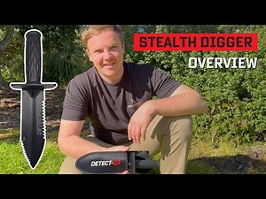 Cut through grass, dirt and roots! Detect-Ed Stealth Digger