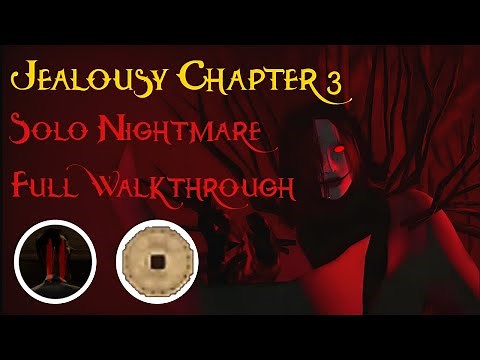 Jealousy Nightmare 3 Solo Full Walkthrough - The Mimic | ROBLOX
