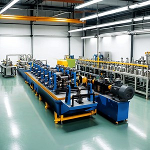 [Hot Item] Ss Pipe Production Line for Various Pipe Shapes and Sizes Tube Mill Making Machine