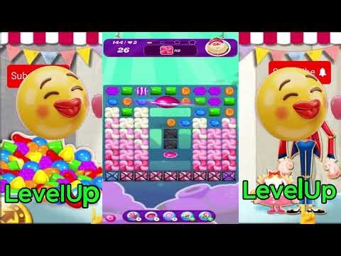 Candy Crush Saga Levels 141-145 | Unbelievable Candy Combos & Sweet Wins 🍬🔥