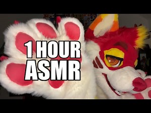 [Furry ASMR] The most Relaxing Fursuit ASMR (100% Tingly) ❤️‍🔥 [1 Hour]