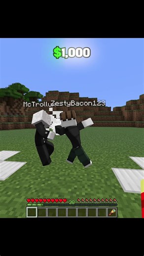 Comparing $1 vs $1,000 Minecraft Battles