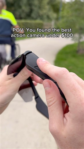 Our camera glasses 😳 #mtb #camera #pov #sport