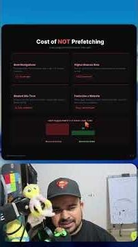 What is PreFetch explained by Frontend Master